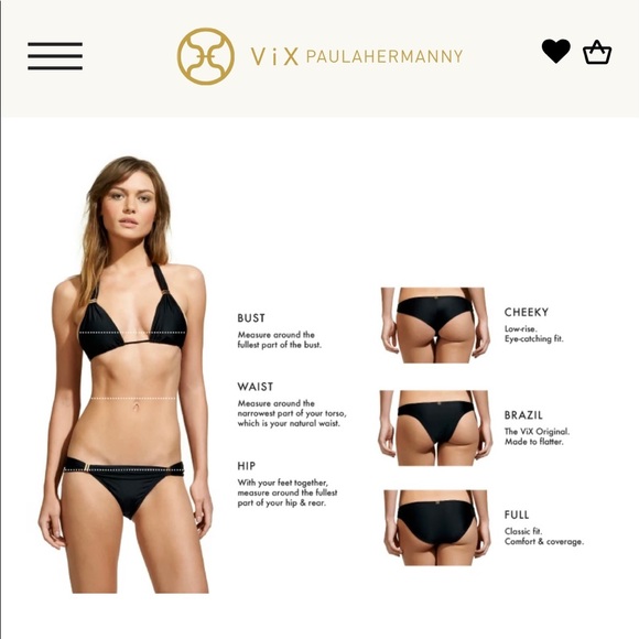 NWT Vix Bia Tube  Midnight Bikini Set - Picture 5 of 6